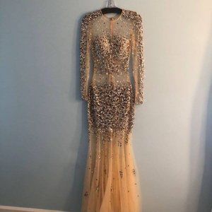 Formal Gown Beaded